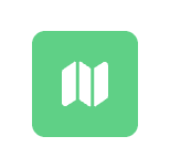 Circular portrait of a young Black woman with short curly hair held back by a pink headband, wearing a white jacket and looking off to the side.